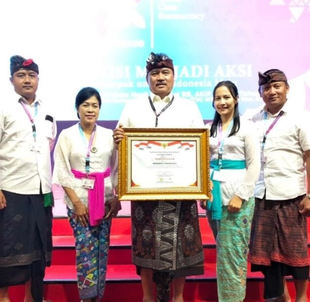 Pemprov Bali Raih Tiga Penghargaan 2023 dalam Evaluasi Birokrasi dan AKIP
