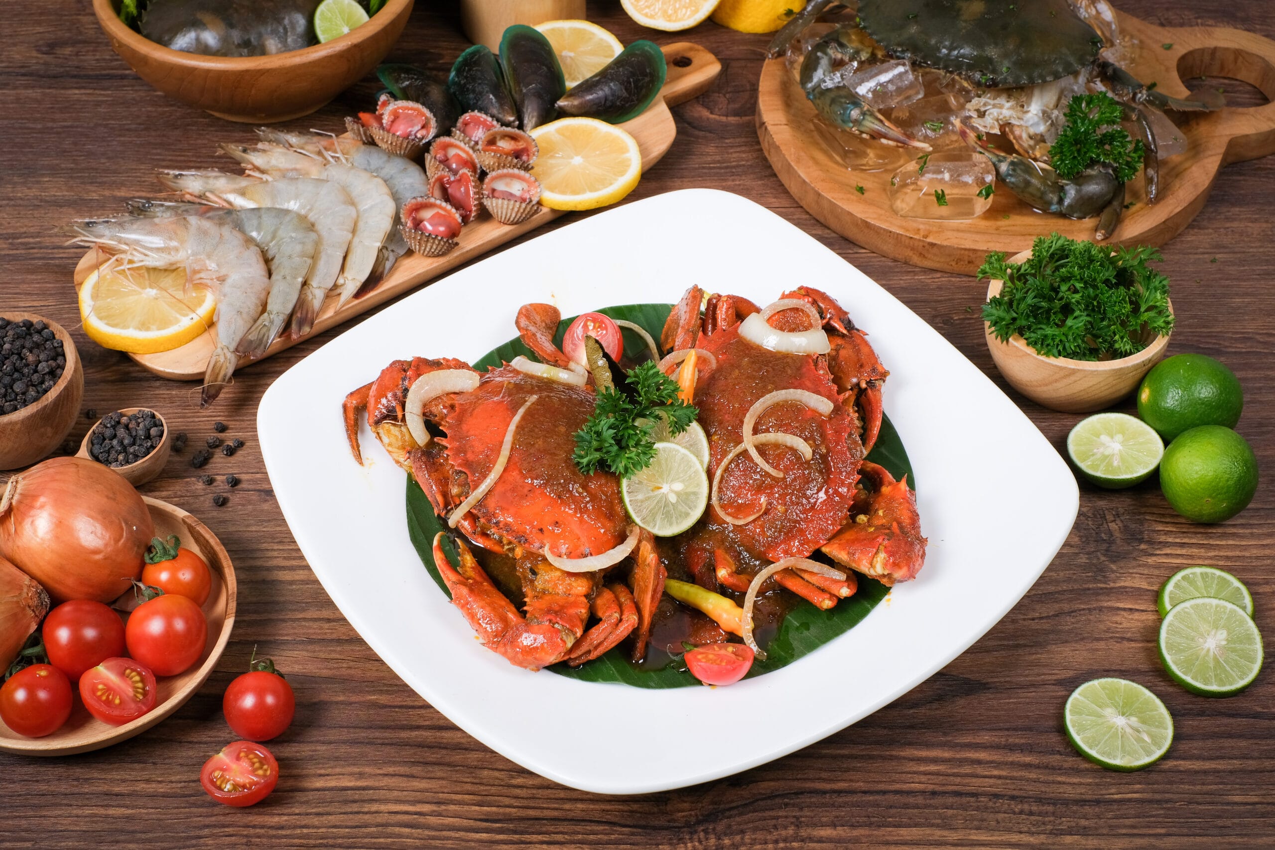 Kernia Seafood: Kepiting Saus Kurnia